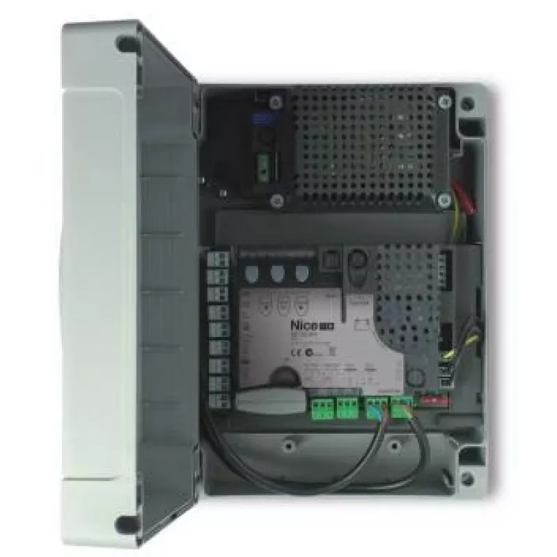 NICE MC824HR30 central para automatismos de puertas batientes y correderas de 24V