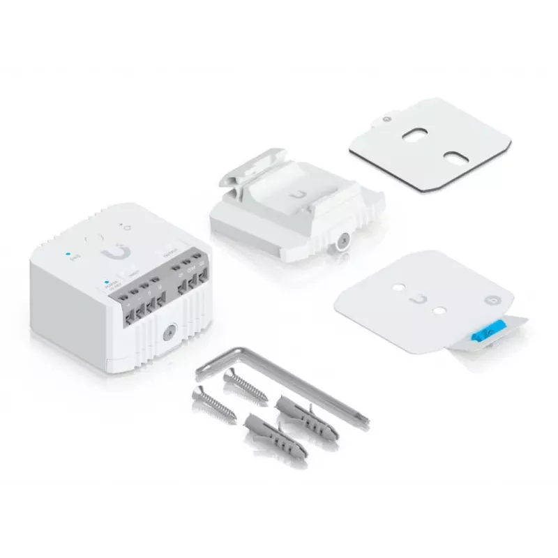 Ubiquiti SuperLink Relay USL-Relay - relé de contacto seco para automatización de red, PoE/USB-C, gestionado por UniFi
