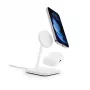 Twelve South HiRise 2 Deluxe estación de carga inalámbrica 3 en 1 Qi2 para iPhone, Apple Watch y AirPods - negro mate