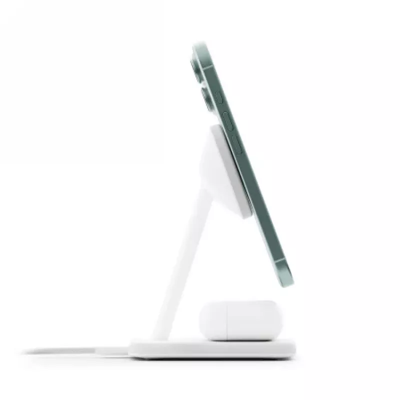 Twelve South HiRise 2 Deluxe estación de carga inalámbrica 3 en 1 Qi2 para iPhone, Apple Watch y AirPods - negro mate