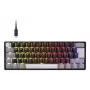 Teclado gaming Corsair CLIPPER PRO MINI 60 Hall Effect 60% con cable USB, switches magnéticos, QWERTZ, Negro