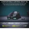 Ratón gaming CORSAIR Ironclaw Wireless SE - 26.000 DPI, óptico, SLIPSTREAM Wireless, Bluetooth, USB, RGB, Negro