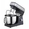 CONCEPT RM6000 Robot de cocina planetaria 1900W 6,5L bol de acero inoxidable, 8 velocidades + Pulse, Plata/Negro