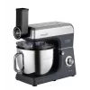 CONCEPT RM6000 Robot de cocina planetaria 1900W 6,5L bol de acero inoxidable, 8 velocidades + Pulse, Plata/Negro