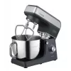 CONCEPT RM6010 Robot de cocina planetaria 1900W 6,5L bol de acero inoxidable con batidora, picadora de carne, máquina de galletas - Plata/Gris