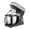 CONCEPT RM6010 Robot de cocina planetaria 1900W 6,5L bol de acero inoxidable con batidora, picadora de carne, máquina de galletas - Plata/Gris