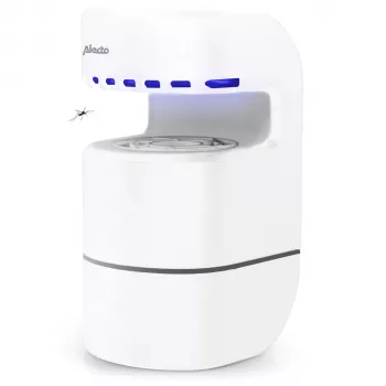 Alecto BC-14 lámpara matainsectos automática - blanca - 75 m² - montaje en techo - luz UV
