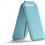 Satechi cartera magnética con soporte para MagSafe - azul claro