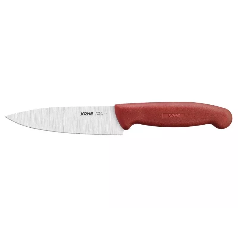 KHE KOHE Cuchillo universal, 133 mm, hoja de acero al carbono inoxidable, varios colores