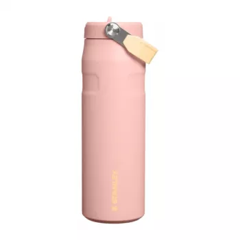 Stanley IceFlow Botella con pajita plegable 2.0 710 ml Rosa melocotón