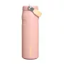 Stanley IceFlow Botella con pajita plegable 2.0 710 ml Rosa melocotón