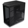 Carcasa HYTE Y70 Touch Black Mid Tower con cristal templado panorámico y pantalla táctil de 14,1