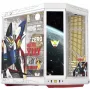 HYTE Y70 Touch Infinite Gundam Wing Edition Caja semitorre, doble cristal templado, pantalla táctil 4K, blanco