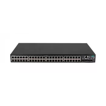 HPE FlexNetwork 5140 48G 4SFP+ EI switch - 48x Gigabit Ethernet, 4x 10G SFP+ uplinks, Layer 3 Smart Managed, montaje en rack