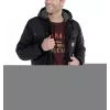 Carhartt Sandstone Barlett chaqueta para hombre chaqueta de trabajo con forro Sherpa y capucha, acabado DWR, espalda Bi-Swing, costuras de triple pespunte, Carhartt marrón