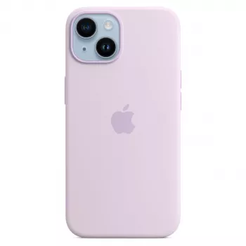 Apple iPhone 14 funda de silicona con MagSafe - Lila (MPRY3ZM/A)