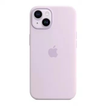 Apple iPhone 14 funda de silicona con MagSafe - Lila (MPRY3ZM/A)