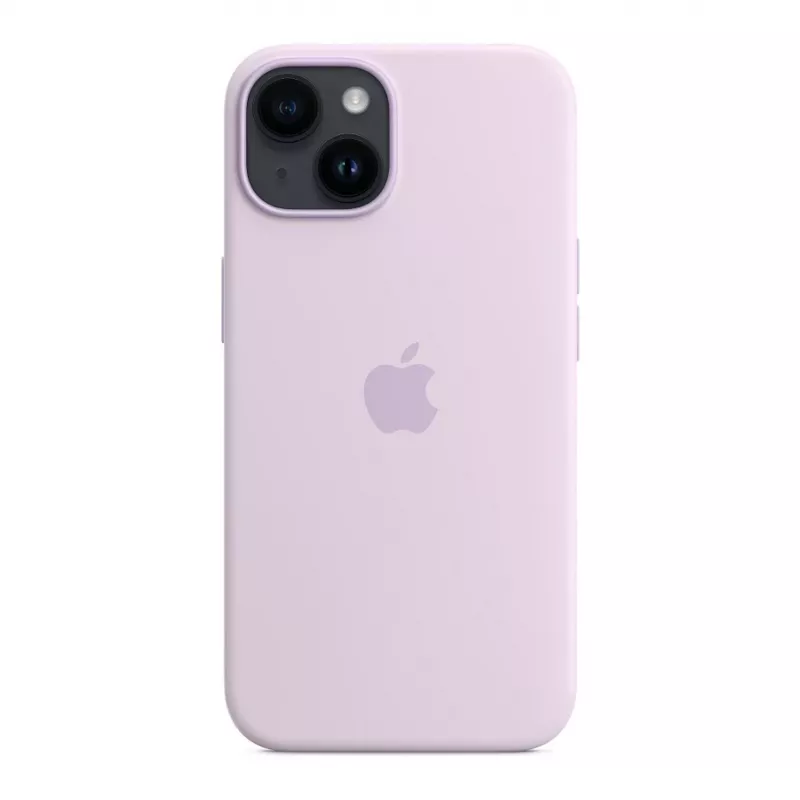 Apple iPhone 14 funda de silicona con MagSafe - Lila (MPRY3ZM/A)