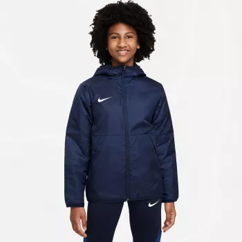 Nike Therma Repel Park chaqueta de invierno para niños Azul marino Blanco Talla S