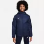 Nike Therma Repel Park chaqueta de invierno para niños Azul marino Blanco Talla S