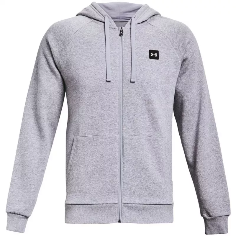 Under Armour Sudadera con capucha Rival Fleece FZ hombre Gris claro 1357111 011