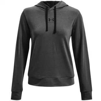 Sudadera con capucha para hombre Under Armour Rival Terry Graphite Medium Heather / negro 1369855-010