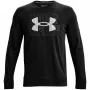 Sudadera para hombre Under Armour UA Rival Terry Logo Crew negra 1370391 001