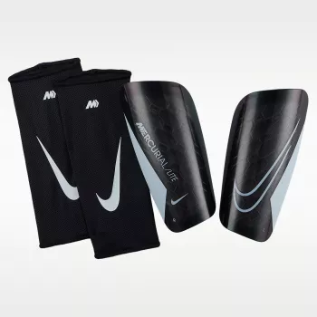 Nike Mercurial Lite espinilleras de fútbol Negro DN3611 010 XL