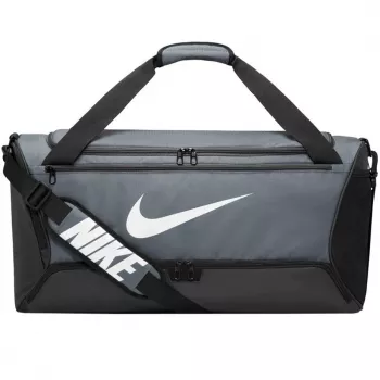 Nike Brasilia 9.5 bolsa de deporte duffle mediana Dark Smoke Grey/Black/White DH7710 068