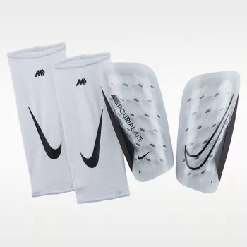 Nike Mercurial Lite espinilleras de fútbol Blanco DN3611-100 Talla XL