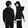 Nike Sportswear Club Fleece sudadera con capucha y cremallera completa para niños Negro FD3000 010 M