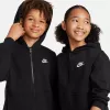 Nike Sportswear Club Fleece sudadera con capucha niños Negro FD3004-010 talla S