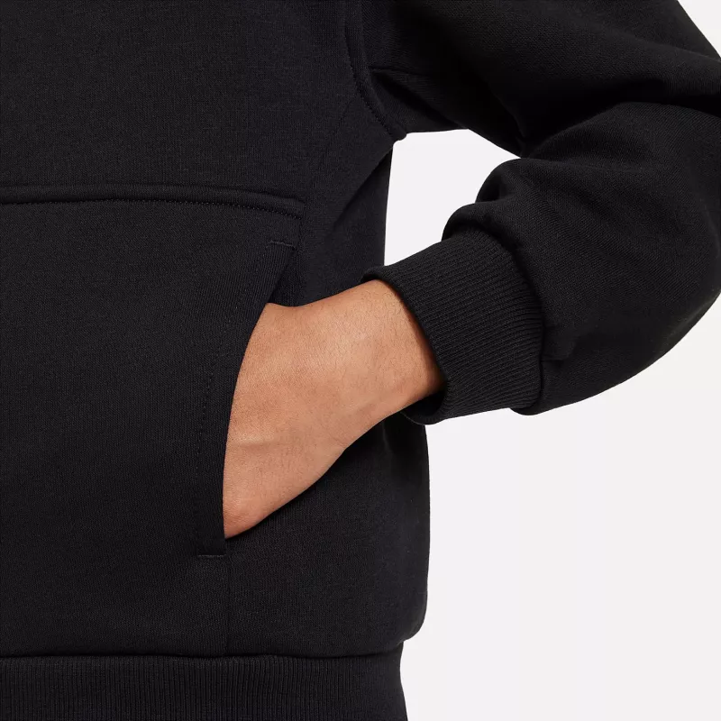 Nike Sportswear Club Fleece sudadera con capucha niños Negro FD3004-010 talla S