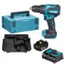 Makita DHP490SF1J 18V LXT taladro percutor sin escobillas con batería de 3.0Ah, cargador y maletín Makpac