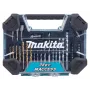 Makita E-22573 set de 38 piezas de brocas y puntas de destornillador con brocas HSS-G, para madera y piedra