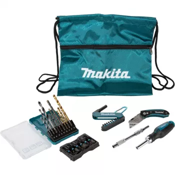 Makita E-30053 set de 29 piezas de herramientas manuales con maletín