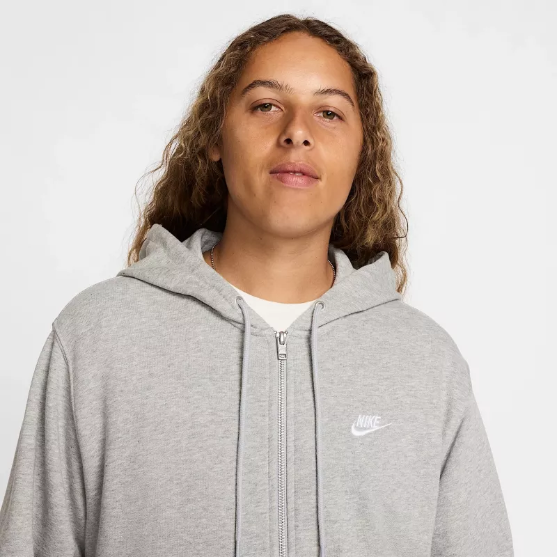 Nike Club Fleece sudadera hombre Dark Grey Heather L