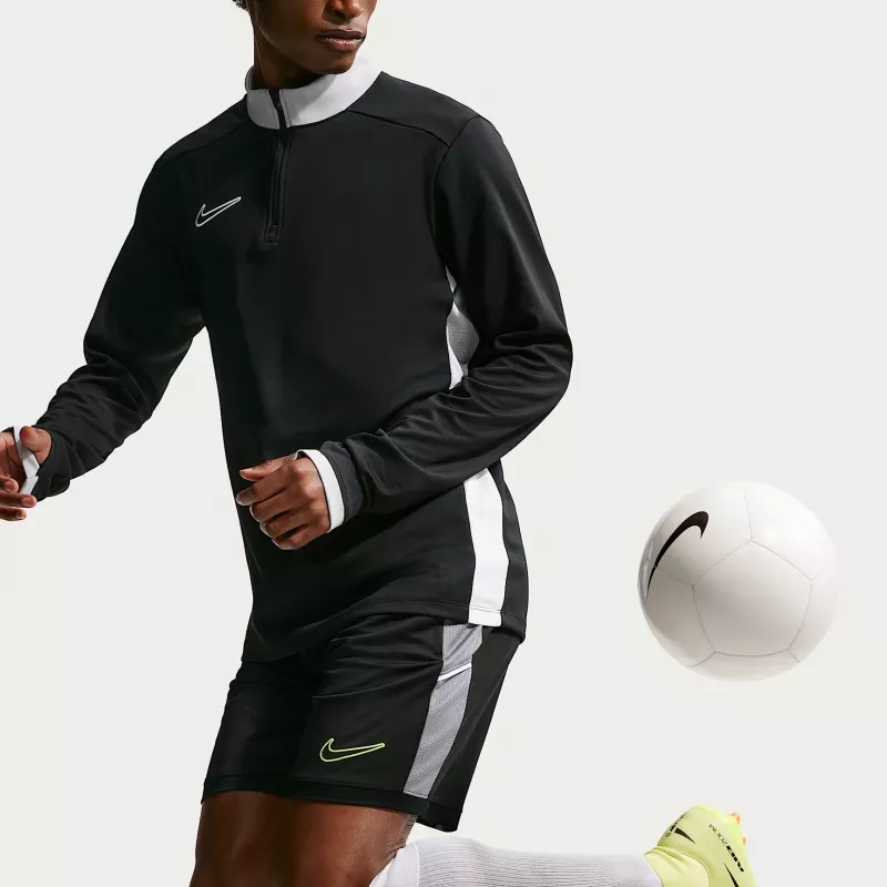 Nike Hombre Dri-FIT Academy 25 Camiseta de Entrenamiento Negro Talla S