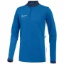 Nike Dri-FIT Academy 25 sudadera de entrenamiento para niños azul FZ9773 463 talla S