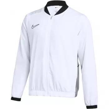 Nike Dri-FIT Academy 25 Sudadera con capucha y cremallera completa para hombre blanco