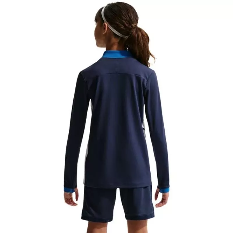 Nike Dri-FIT Academy 25 Drill Top para niños top de entrenamiento de fútbol azul marino Talla S