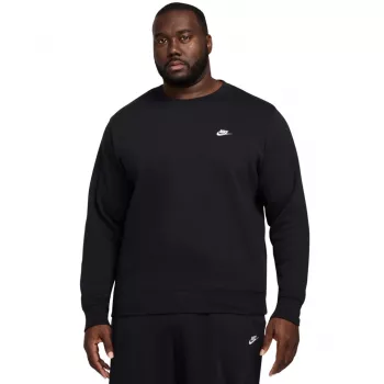 Nike Club BB sudadera con cuello redondo hombre negro FN3886-010 talla L