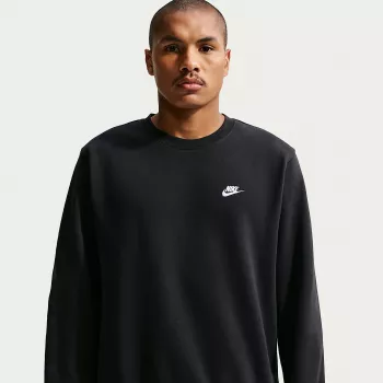 Nike Club Fleece sudadera con capucha hombre negro S