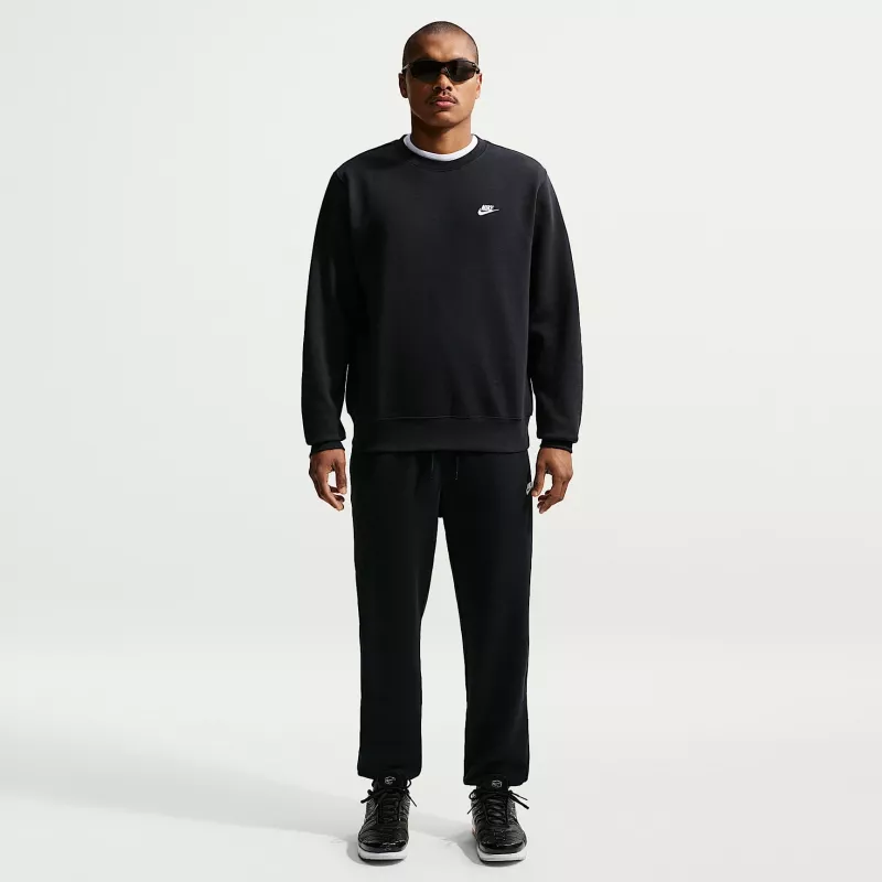 Nike Club Fleece sudadera con capucha hombre negro S
