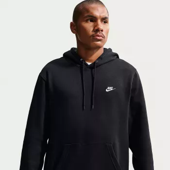 Nike Club Fleece sudadera con capucha hombre negro FN3859 010 talla S