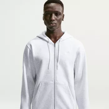Nike Club BB sudadera con capucha FZ hombre gris FN3861 051 M