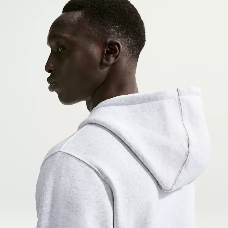 Nike Club BB sudadera con capucha FZ hombre gris FN3861 051 M