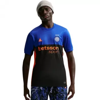 Nike Inter de Milán 2026 Stadium edición especial Camiseta de fútbol hombre Negro/Azul XL