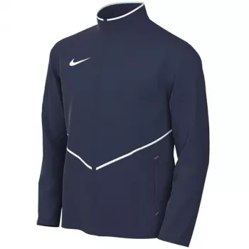 Nike Park 26 Chaqueta impermeable con cremallera completa y capucha para niños Azul marino (HM7269-410) Talla M