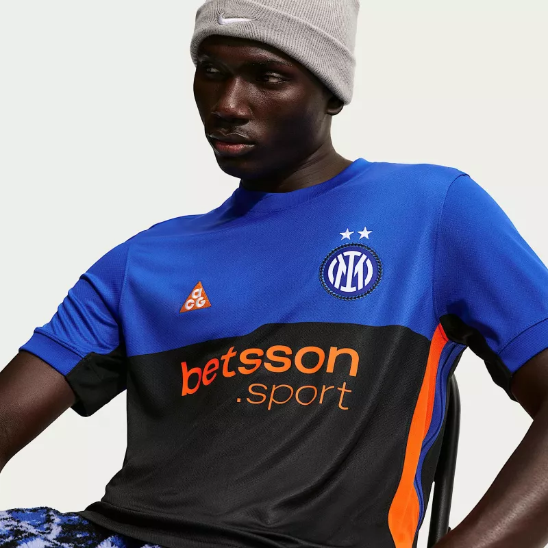 Nike Inter de Milán 2026 Stadium SE Camiseta de fútbol hombre Negro-Azul IM6998-413 Talla S
